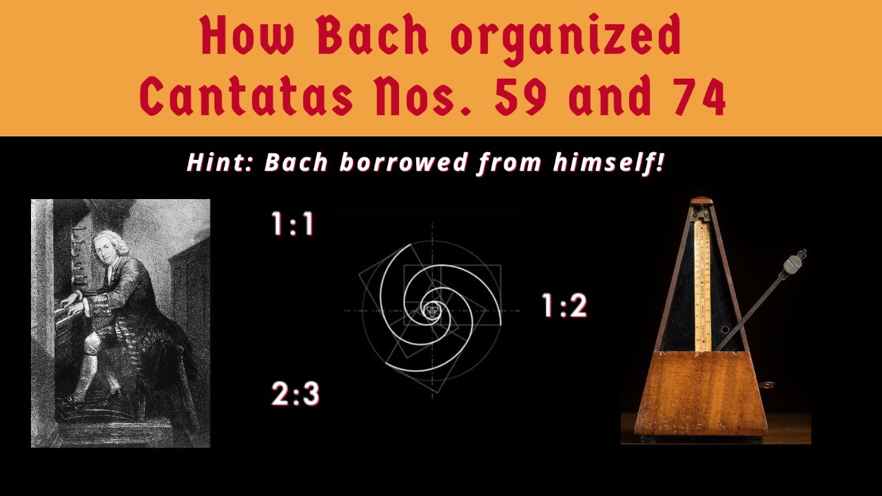Analysis and Comparison of Cantatas Nos. 59 and 74 by J.S. Bach