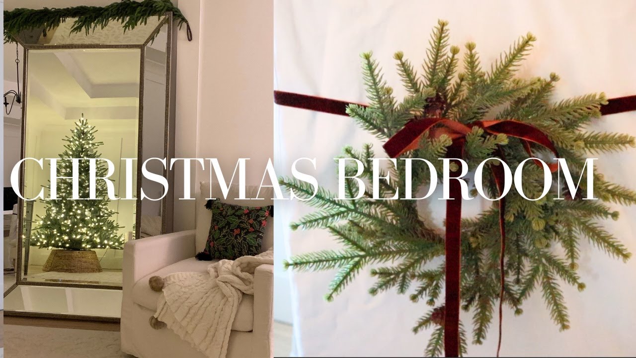 Transforming My Bedroom into a Christmas Wonderland: Get Inspired! | CHRISTMAS DECORATE WITH ME 2023