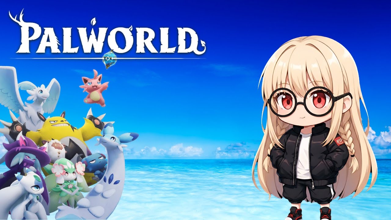 朝活Palworld 久しぶりに遊んでみる #4 参加◎ 初見さん歓迎♪