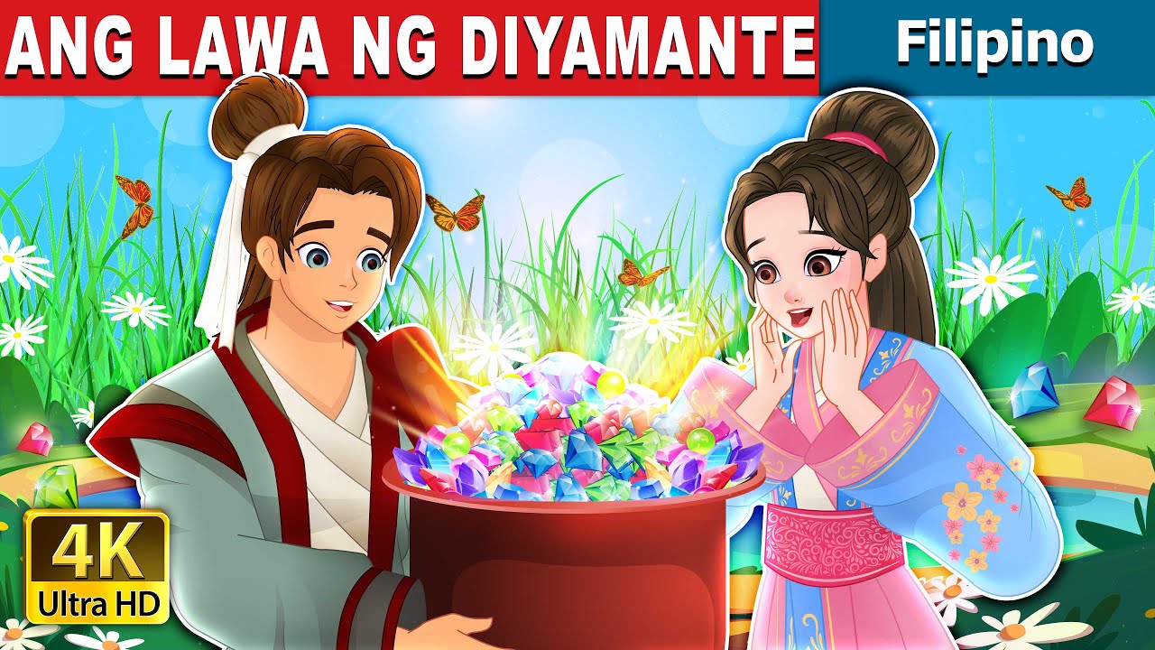 ANG LAWA NG DIYAMANTE | The Lake of Gems in Filipino | @FilipinoFairyTales