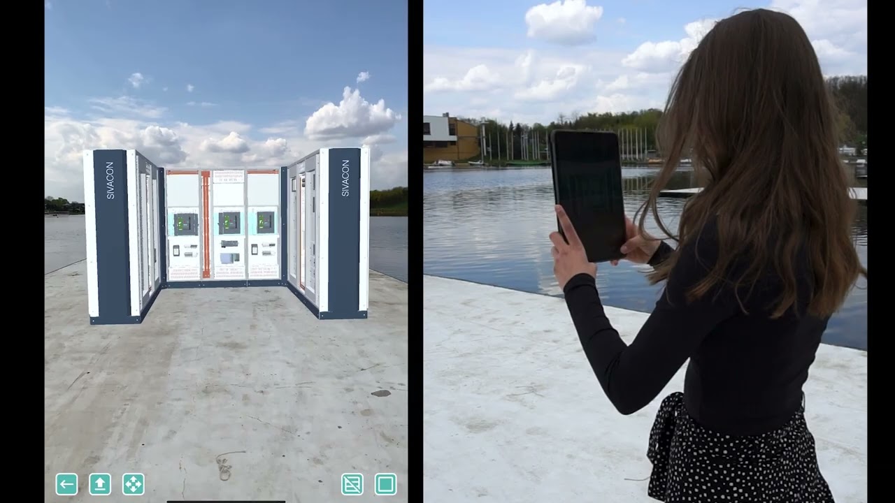 SidiroAR - Application for visualization of switchgears in augmented reality