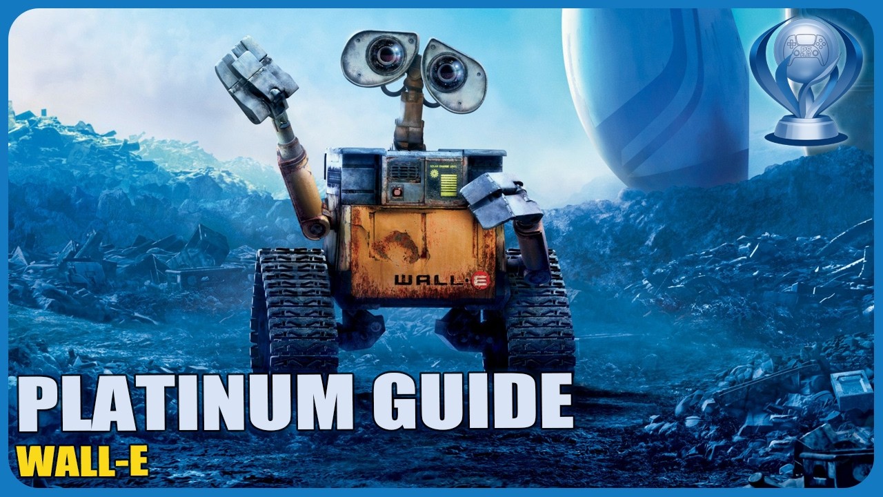 WALL-E Full Game Platinum Walkthrough (PS5, PS4)