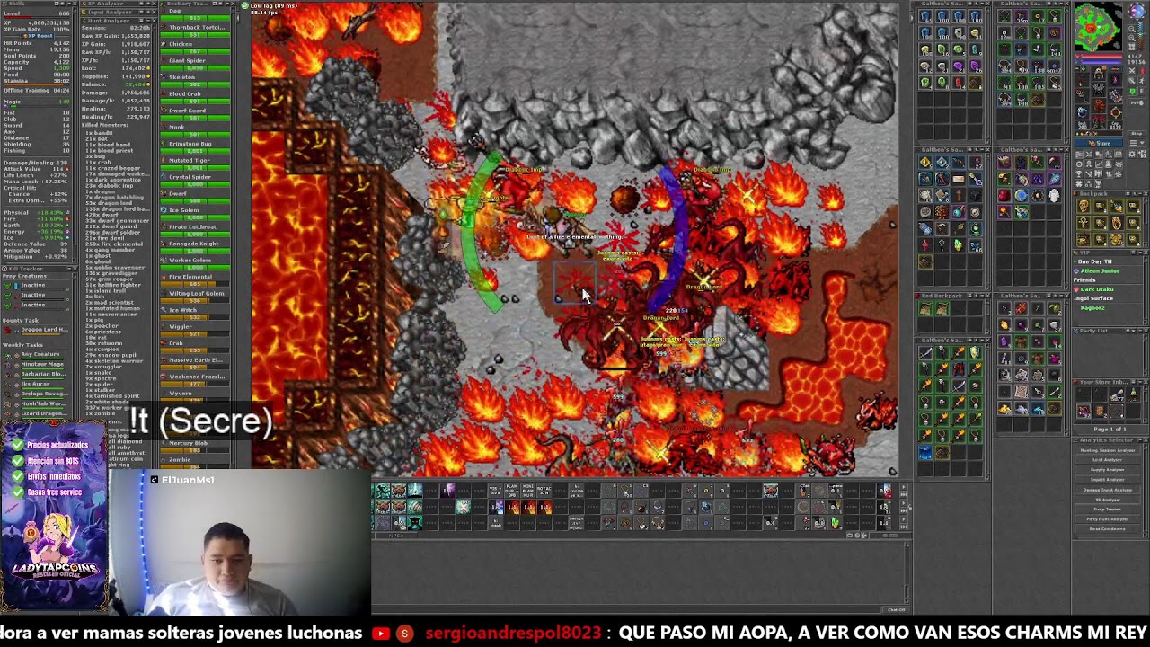 🔴EN VIVO: MEDIA JORNADITA DE BESTIARY  | #tibia #hunt #MS