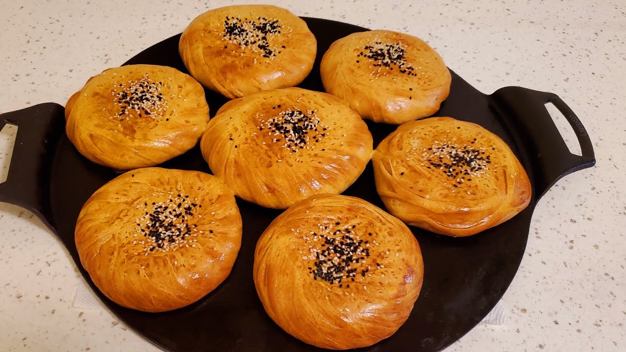 کلچه تندوری بدون خمیرمایه| کلچه خانگی | Kulcha Tandori | کلچه خوشمزه