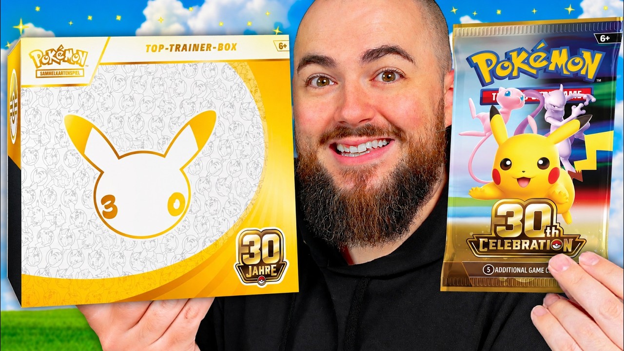 Das ERSTE Opening des 30 Jahre Pok&eacute;mon Set!