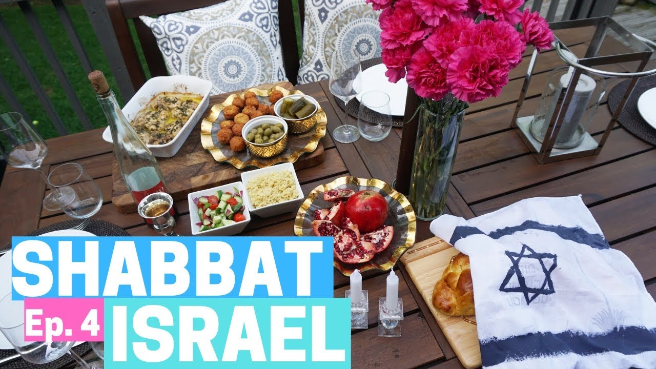 ISRAELI FOOD SHABBAT - Shabbat Series Episode 4 & HOW TO MAKE HUMMUS!