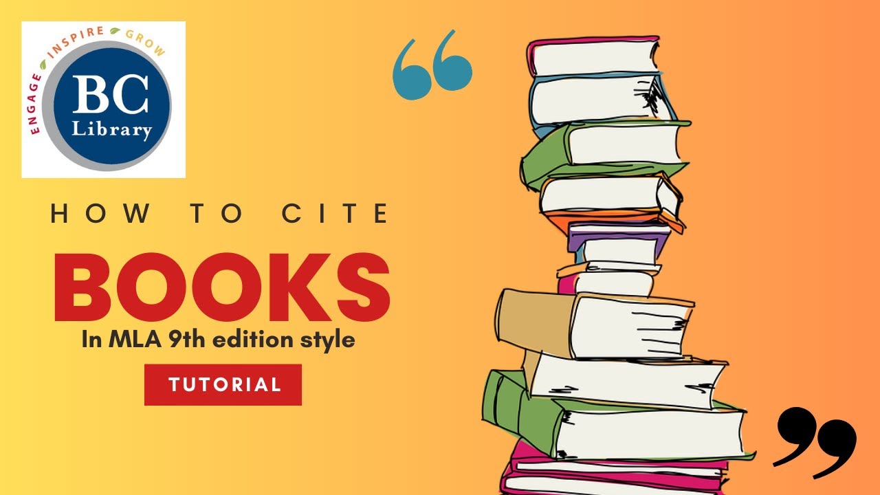 Citing Books in MLA 9