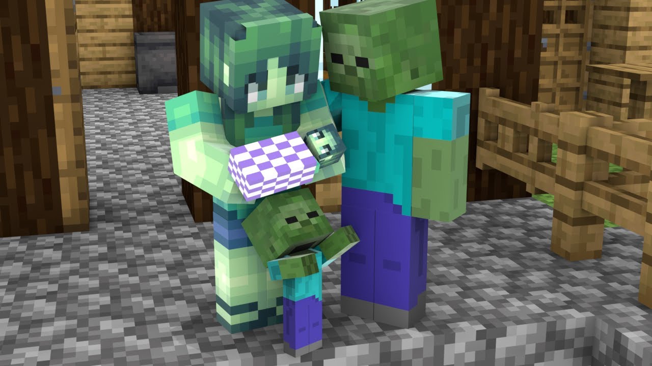 Baby Zombie Life 3 - Story Minecraft Animation