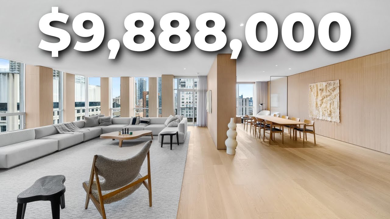 Inside A $9,888,000 Scandinavian Inspired Yorkville Luxury Condo | 10 Bellair St Suite 2402