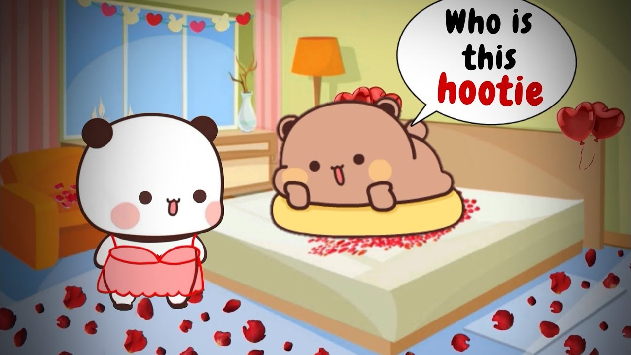 Bubu Tries to IMPRESS Dudu 🙈❤️ |Peach Goma| |Animation| |Bubuanddudu|