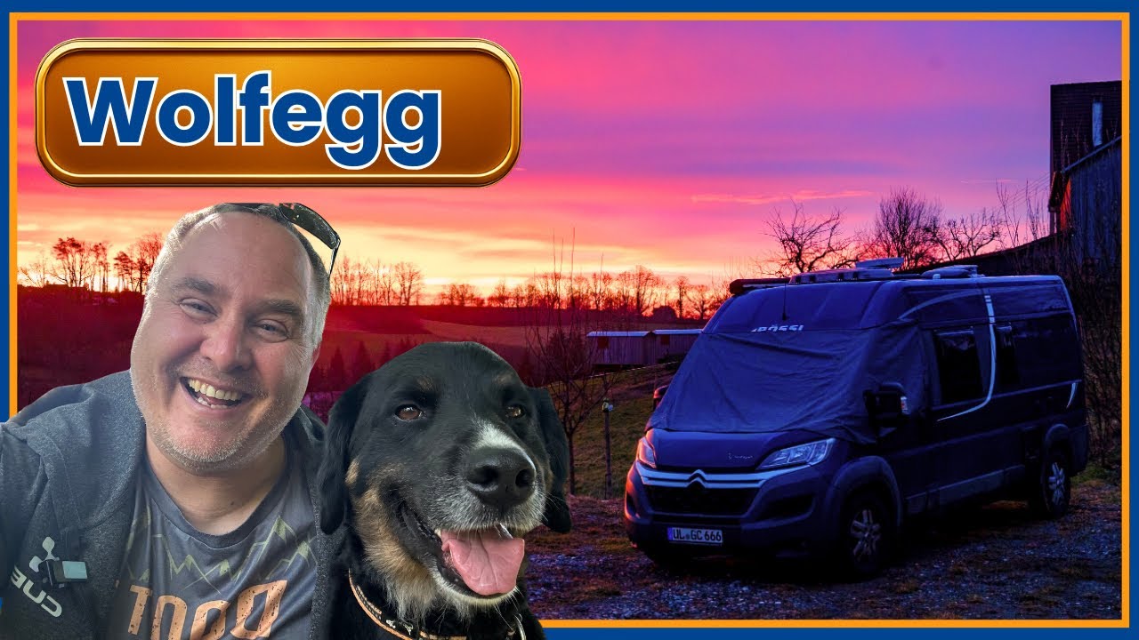 Wolfegg im Allgäu - Camping Road Trip mit Hund und Wohnmobil
