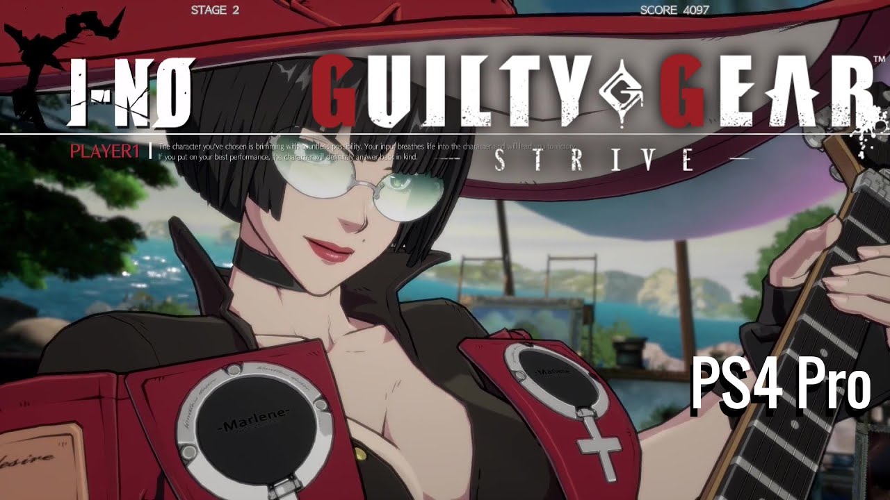 I-No Guilty Gear Strive - Survival Mode - PS4 Pro Gameplay
