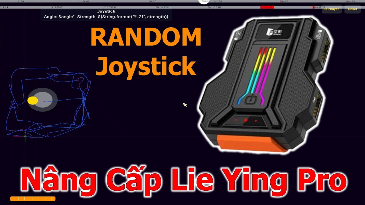 Hướng Dẫn N&acirc;ng Cấp Lie Ying Pro - RanDom Joystick - Chơi Game Mobile An To&agrave;n Hơn
