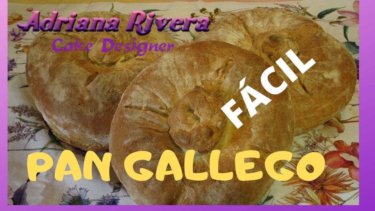 👉🏾 RECETA DE PAN GALLEGO fácil  casero MOÑA GALLEGA 👈🏾