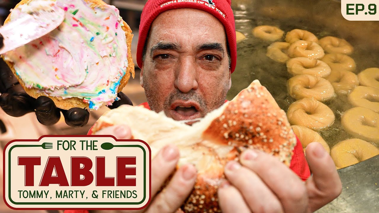 ЛУЧШЕЕ место с бейглами в Нью-Йорке — семейный ресторан Utopia Bagels | For The Table, выпуск 9