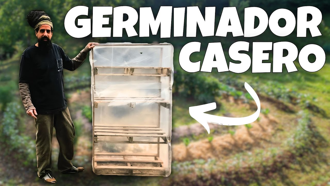 Así se hace un semillero invernadero casero | Germinamos 🌱 semillas en el proyecto de 💚PERMACULTURA💚