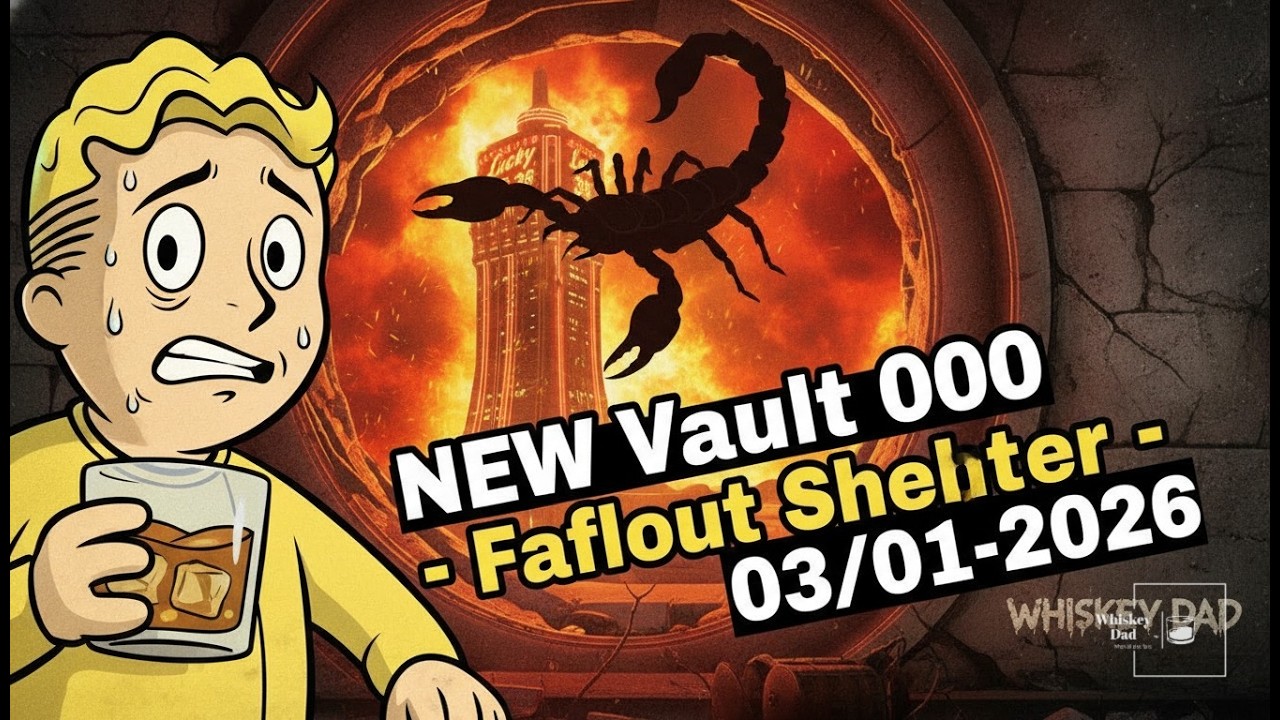 NEW Vault 000 - Fallout Shelter - Radscorpion Invasion - 03/01/2026