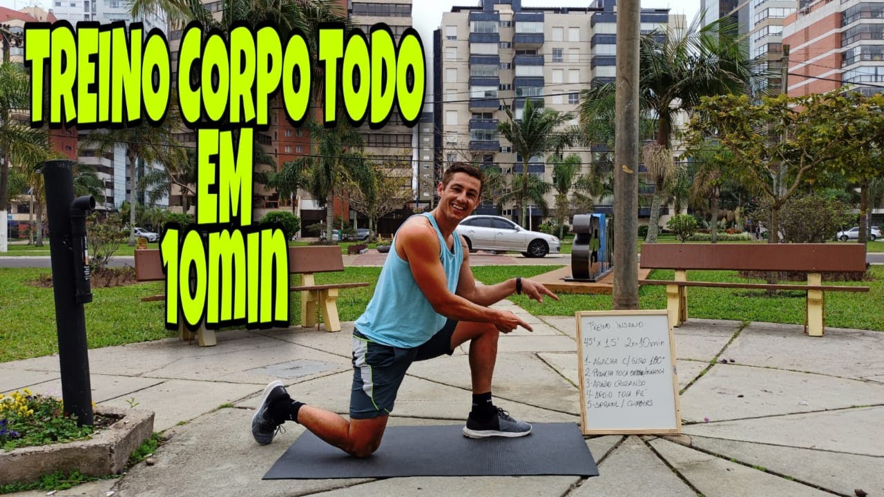 TREINO PARA O CORPO TODO | TREINO NA PRA&Ccedil;A