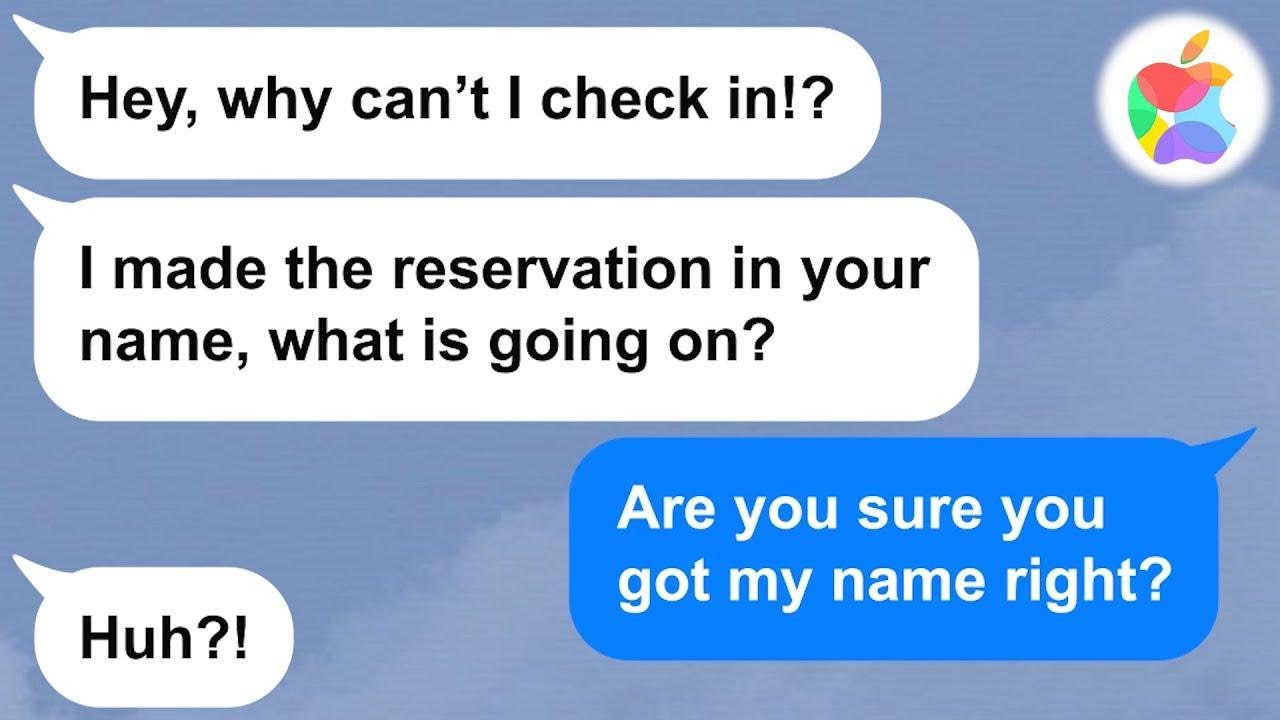 【Apple】This girl booked herself a fancy hotel thinking I would foot the bill for some reason