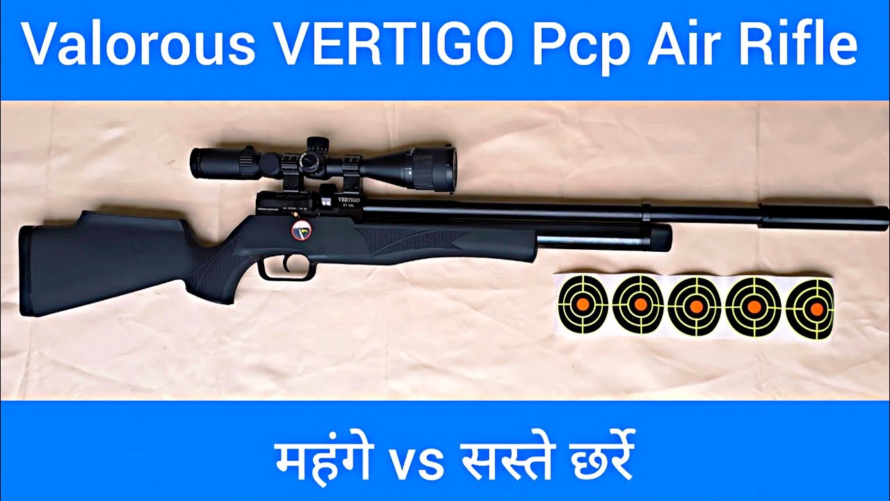 Valorous VERTIGO pcp Air Rifle With Some different Pellets