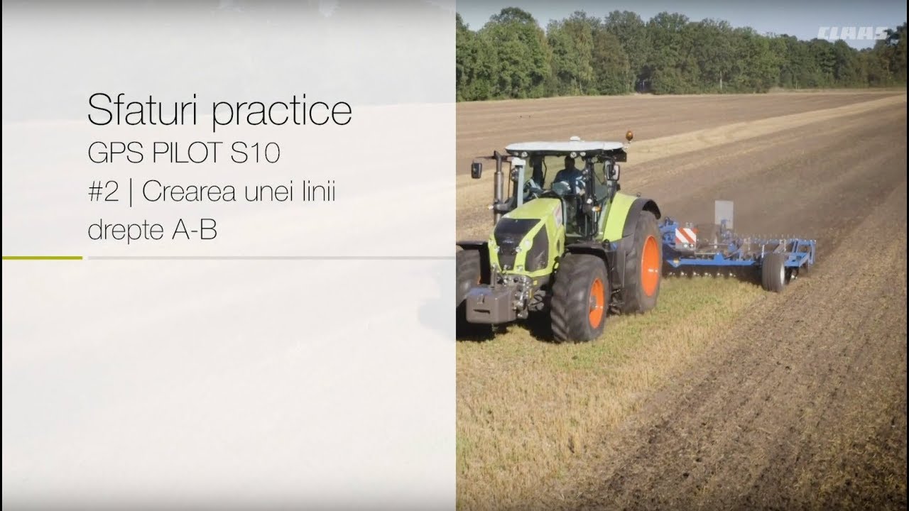 Sfaturi practice GPS PILOT S10 #2  | Crearea unei linii drepte A-B.