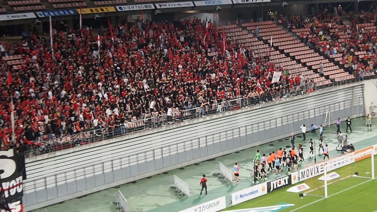 敗戦後、怒りの浦和ゴール裏 2025年5月24日(土) J1 名古屋グランパス vs 浦和レッズ @ 豊田スタジアム