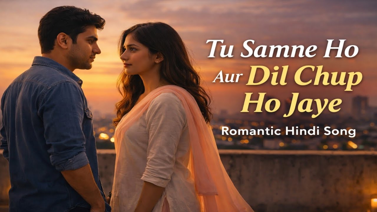 Tu Samne Ho Aur Dil Chup Ho Jaye | Khamosh Dhadkano Ki Romantic Hindi Melody 
