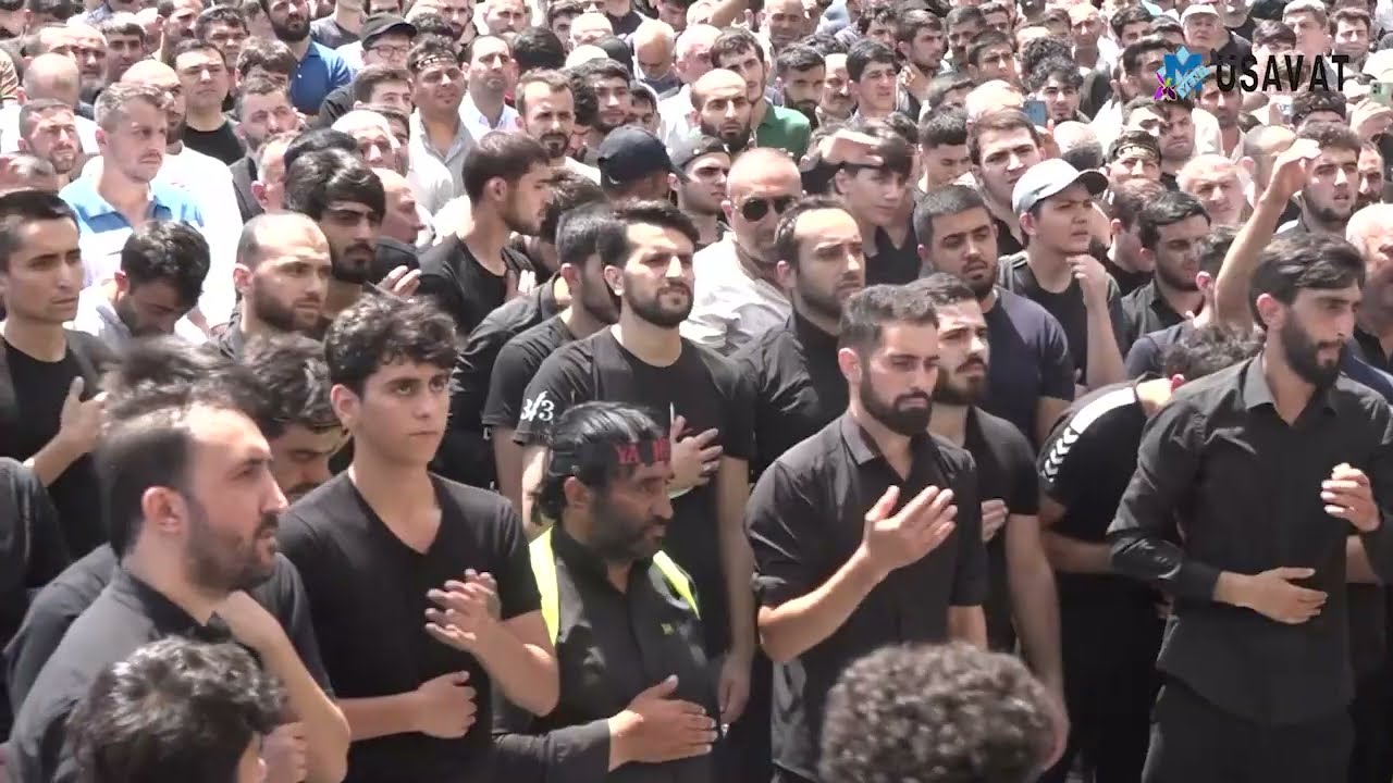 Aşura günü məsciddən ÖZƏL görüntülər