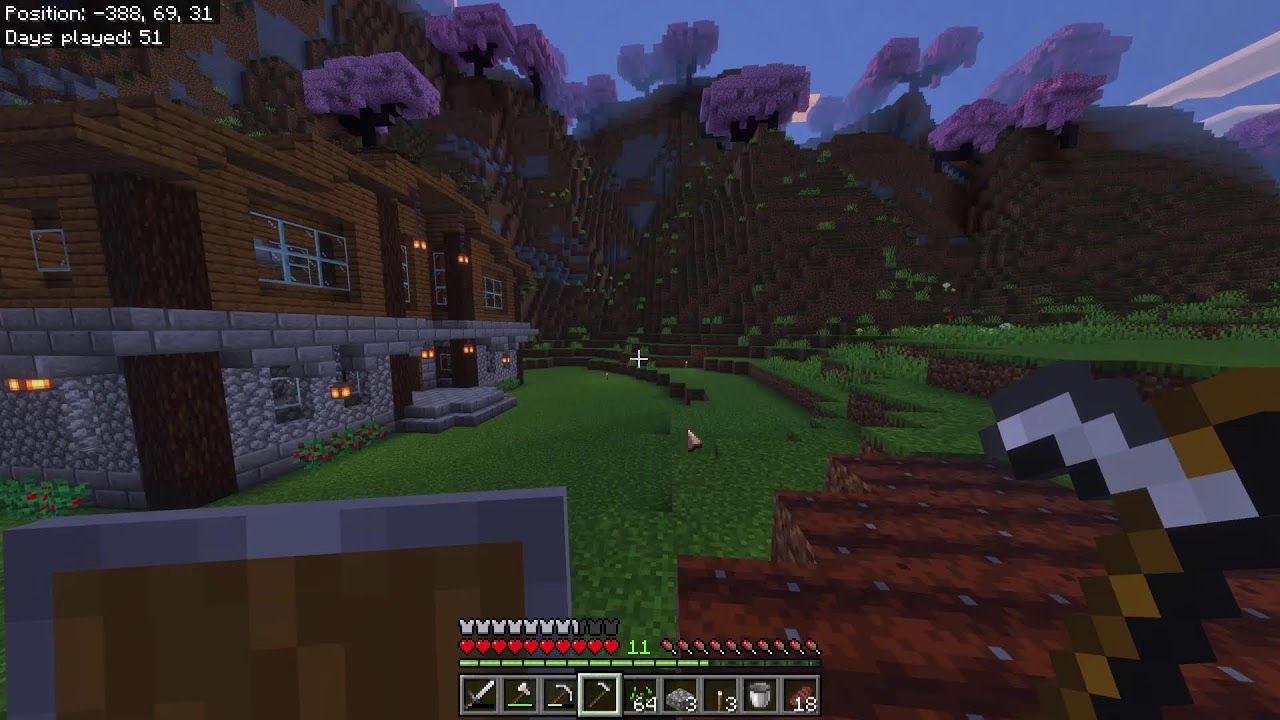 Decorating my house & building a secret base!