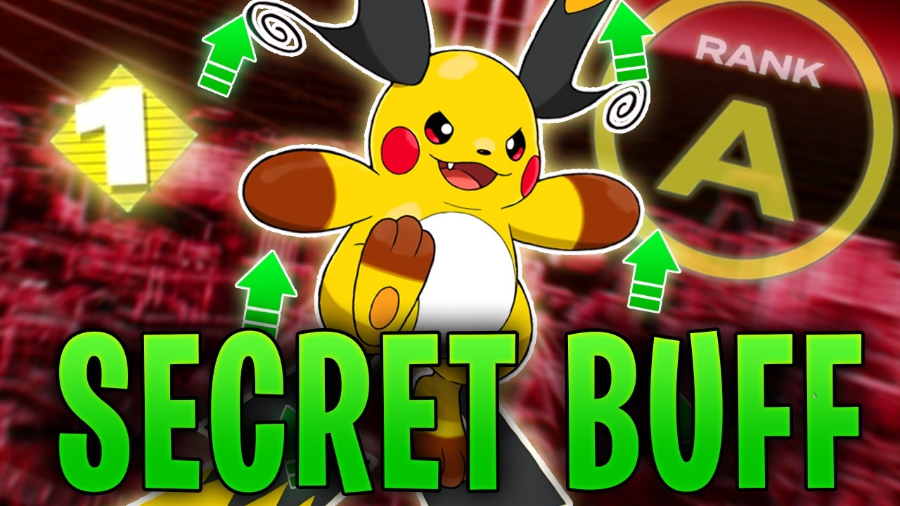 This SECRET BUFF Makes MEGA RAICHU X *SURPRISINGLY STRONG*