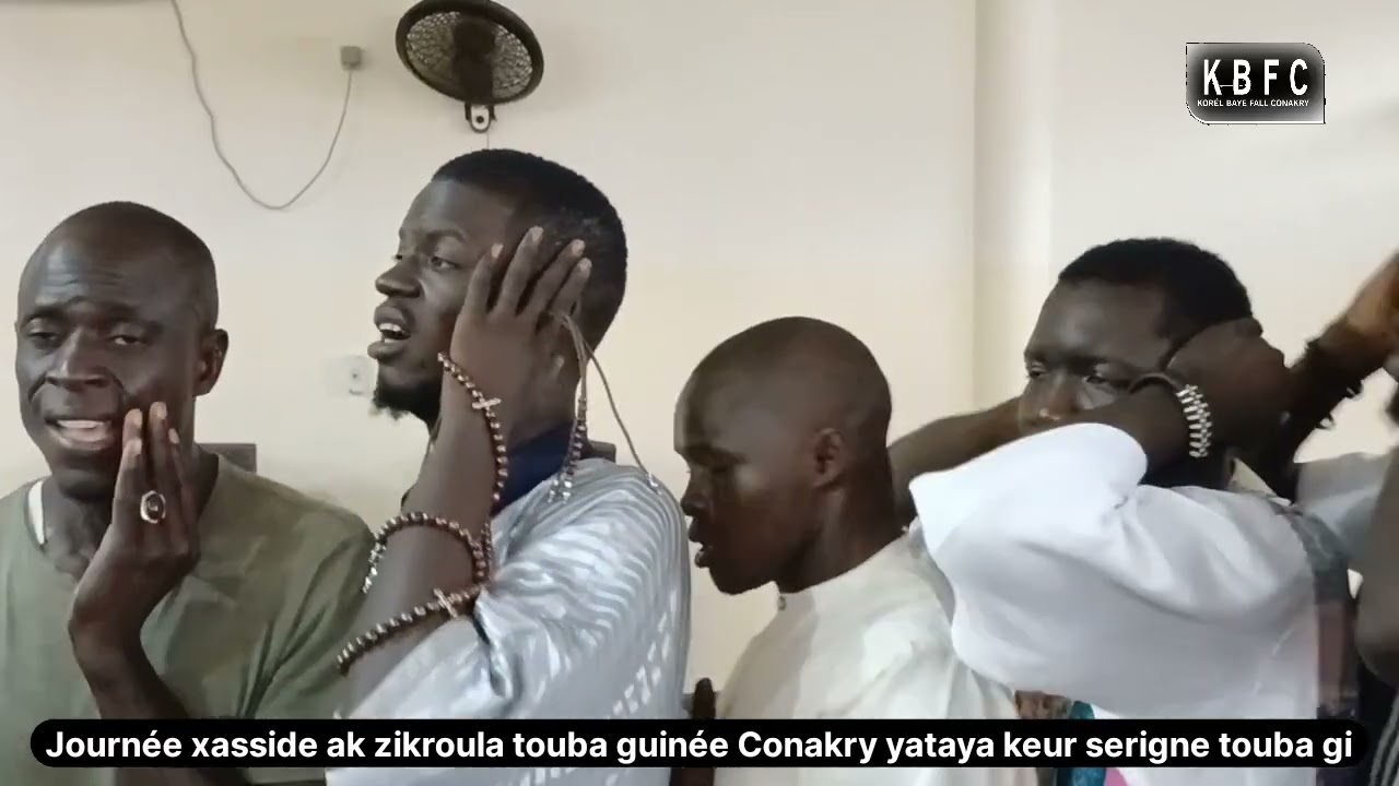 Journée xasside ak zikroula touba guinée Conakry yataya keur serigne touba gi