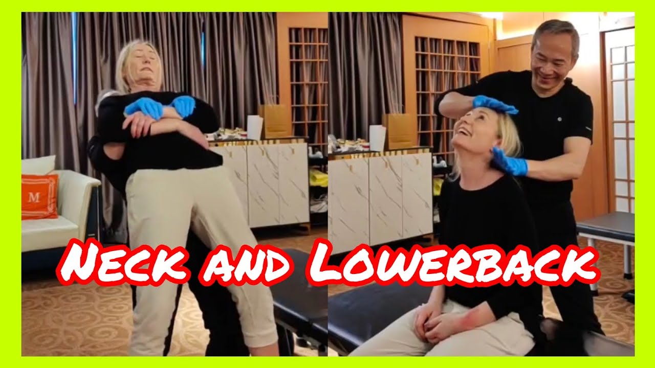 Chris Leong Treatment Neck, Shoulder and Lower Back Problems😱