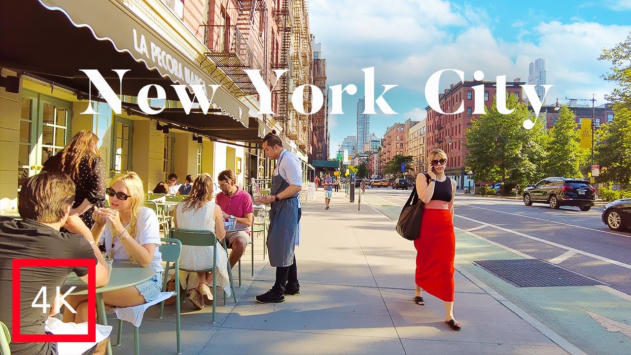 4K | New York City Walk | Columbus Avenue | 86th - 63rd Street | Upper West Side | Walking in NYC