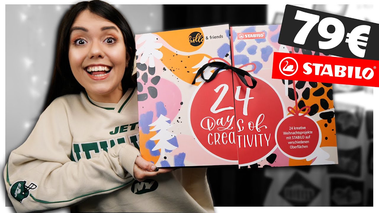 Ich teste den beliebten STABILO Adventskalender 2021!