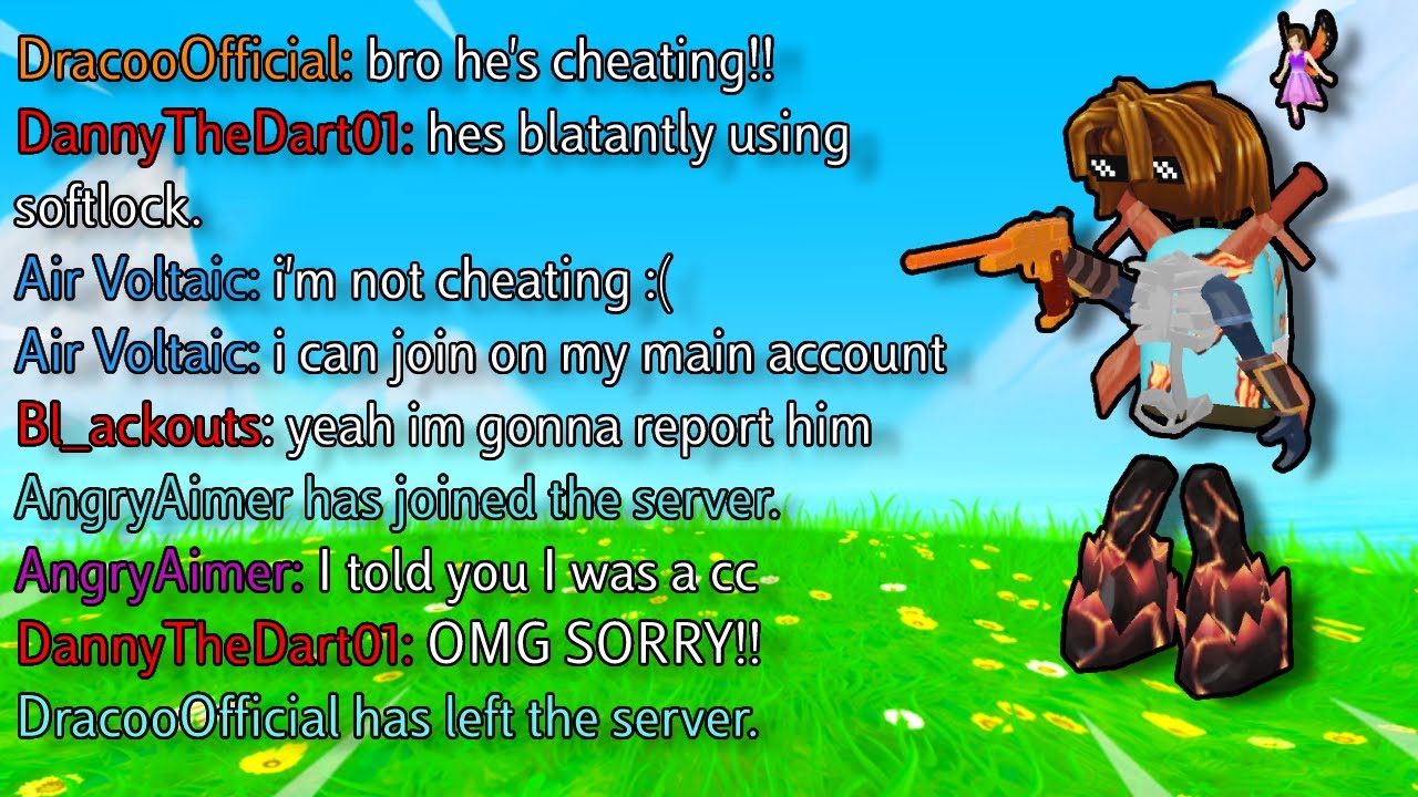 He Accused Me Of Cheating, So I Joined On My Main.. (Roblox Arsenal)