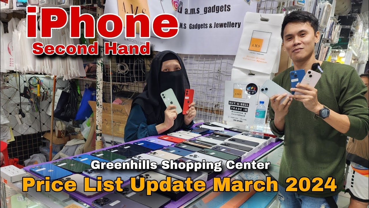 iPhone Price List Update March 2024 / iPhone 15 / iPhone 11, 12, 13, 14 Series / Greenhills