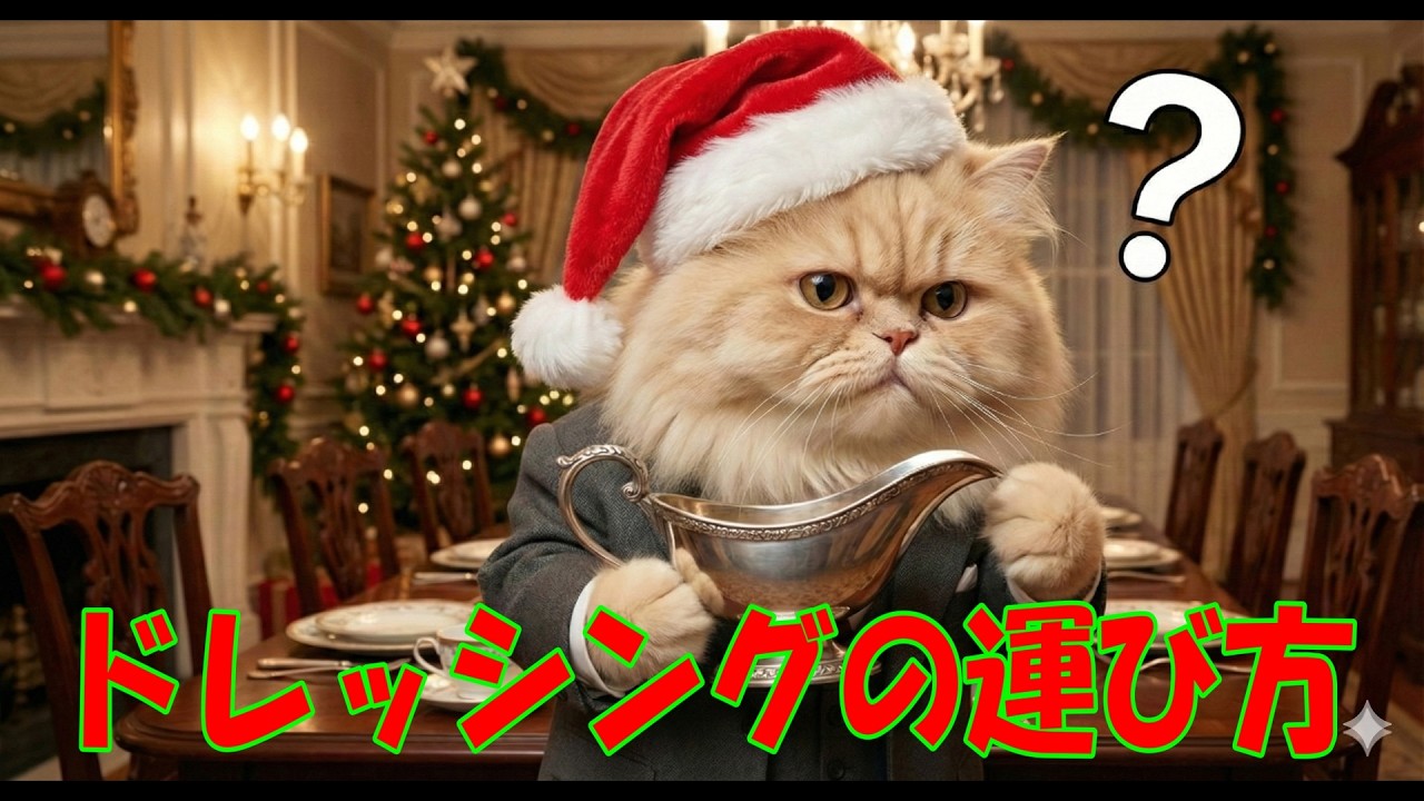 聖なる夜に捧ぐ～ドレッシングの運び方　Ai catポワル＃47話