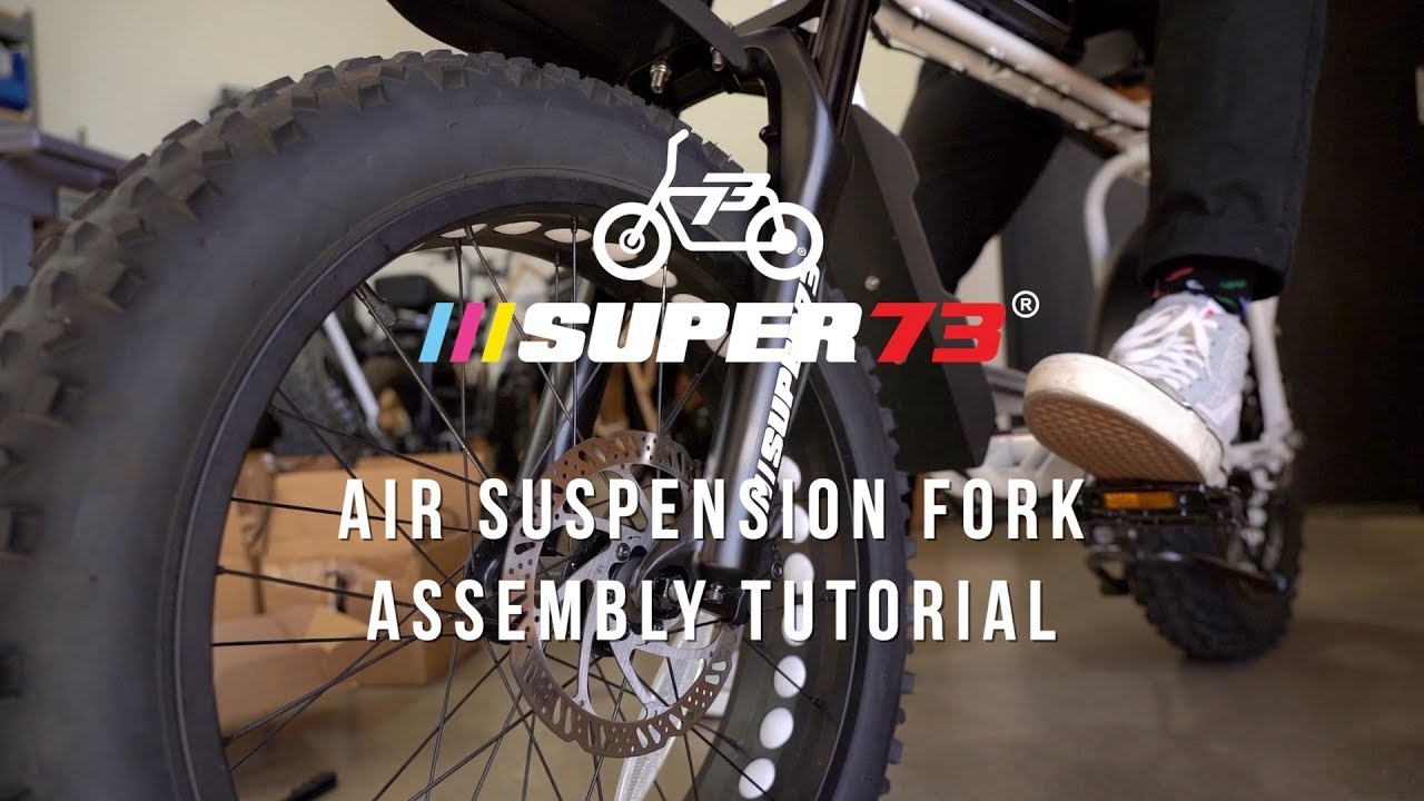 SUPER73 Tutorials: Air Suspension Fork Assembly