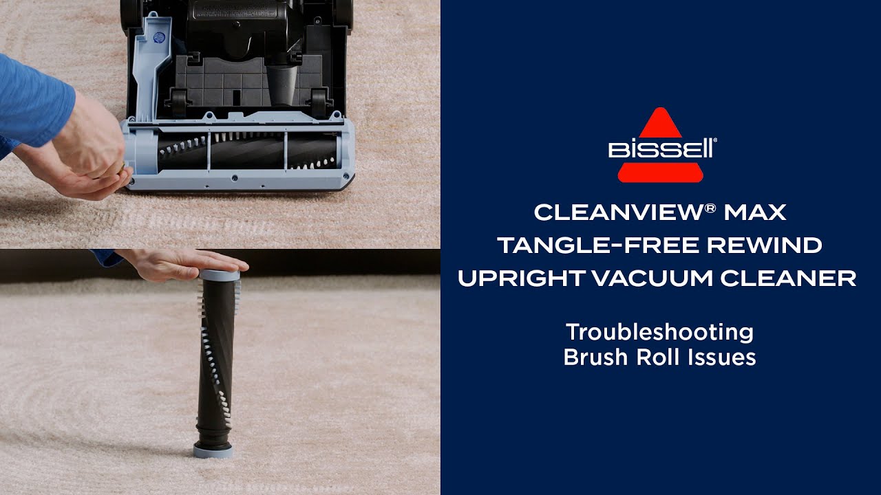 Troubleshooting Brush Roll Issues | CleanView® Max Tangle-Free Rewind Vacuum