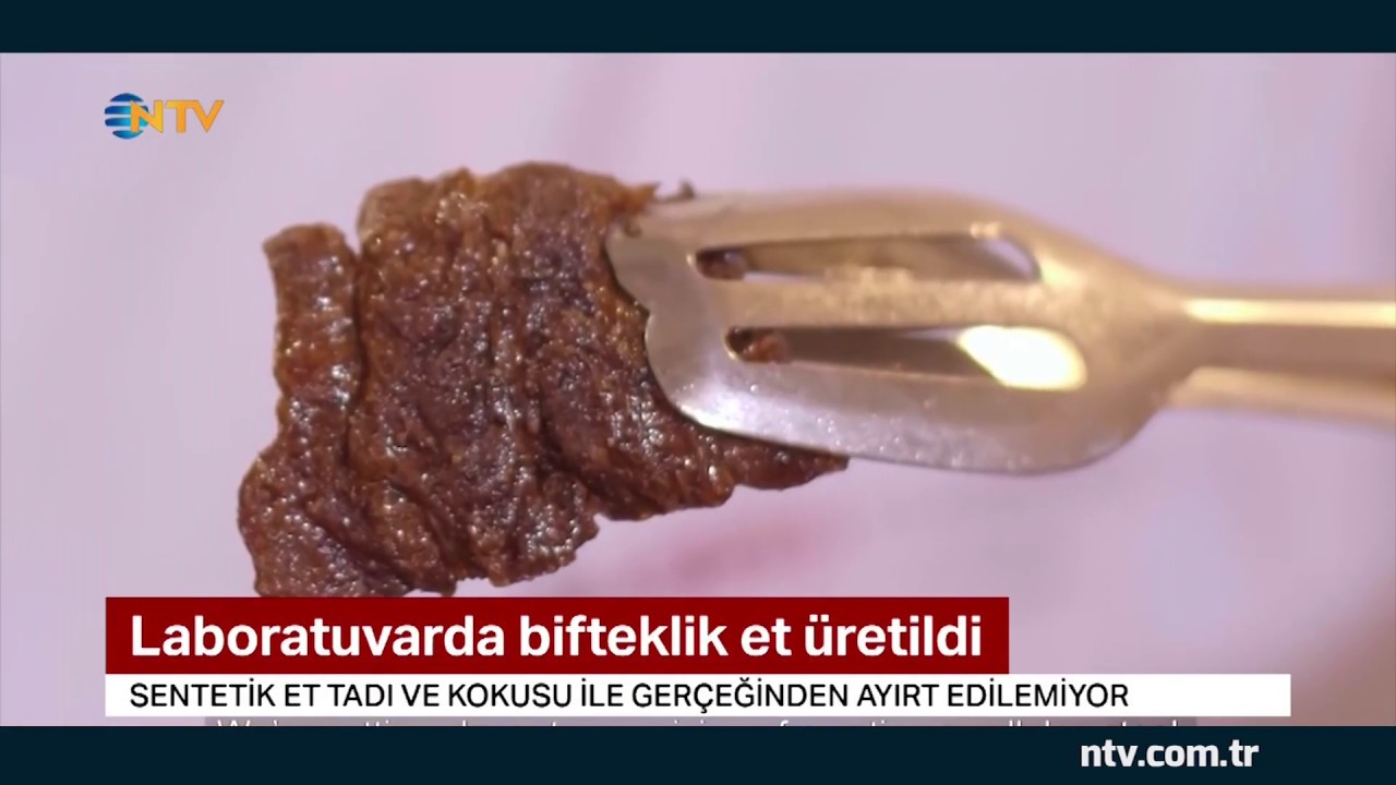 Bilim kurgu gerçek oldu... (Laboratuvarda et üretildi)