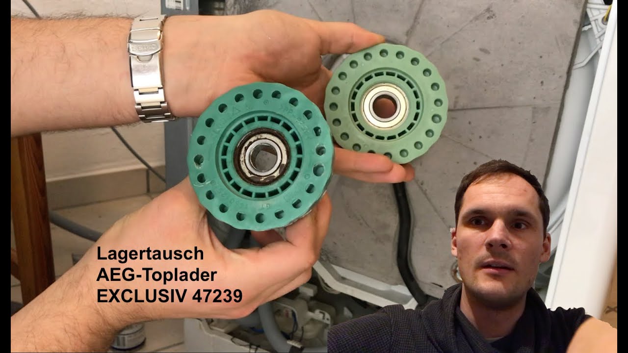 Lagertausch Waschmaschine Toplader AEG