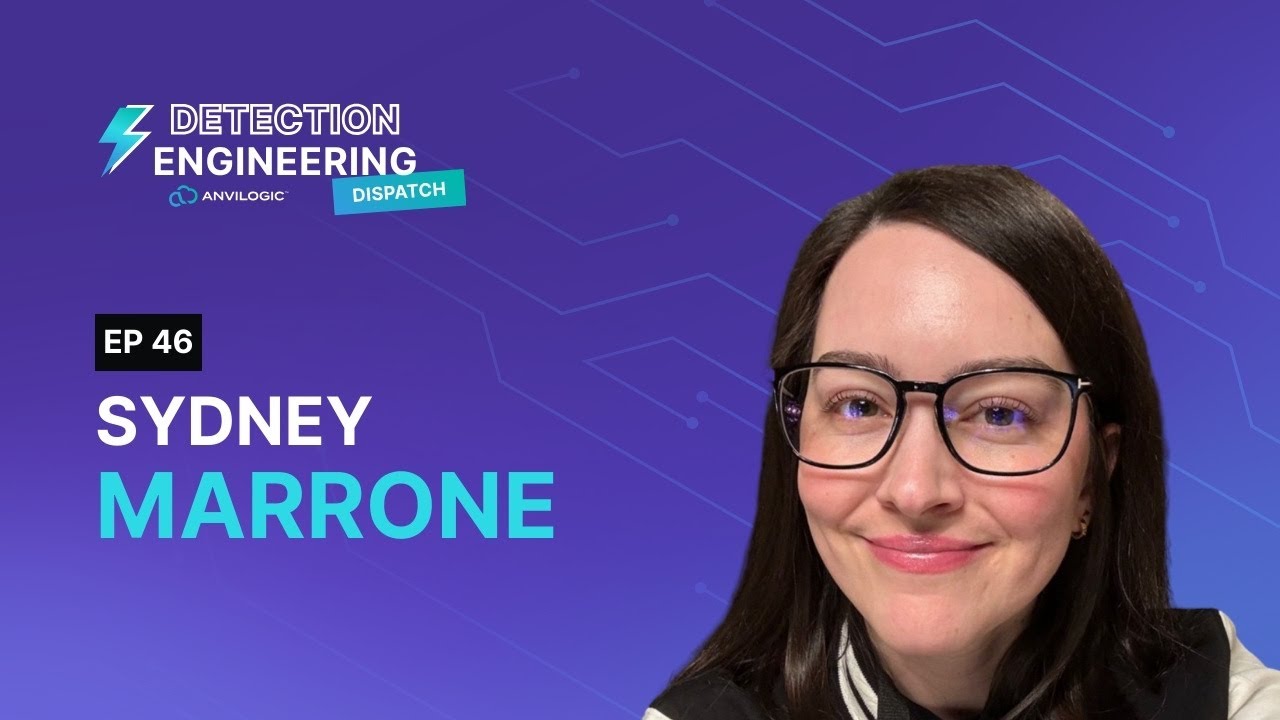 Detection Dispatch Episode 46: Machine Learning-Powered Threat Hunting ft. Sydney Marrone