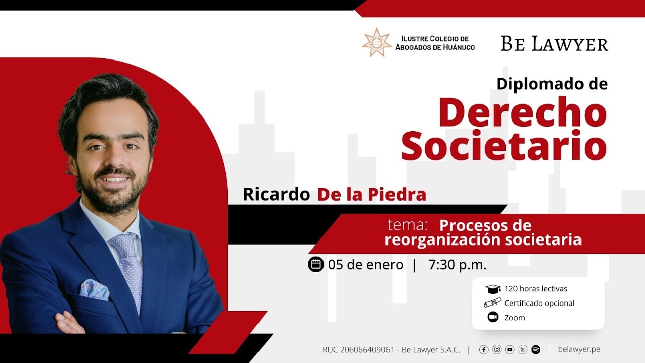 15. Procesos de Reorganización Societaria | Be Lawyer