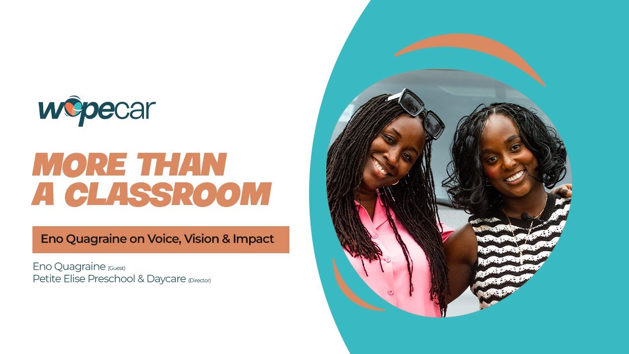 More Than a Classroom: Eno Quagraine on Voice, Vision & Impact
