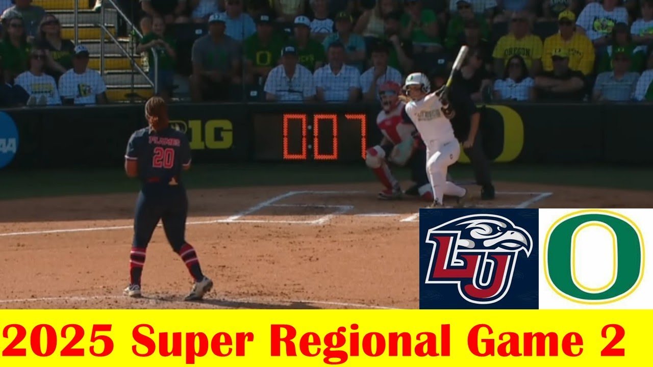 Liberty vs #16 Oregon Softball Highlights, 2025 NCAA Super Regional Site 1 Game 2