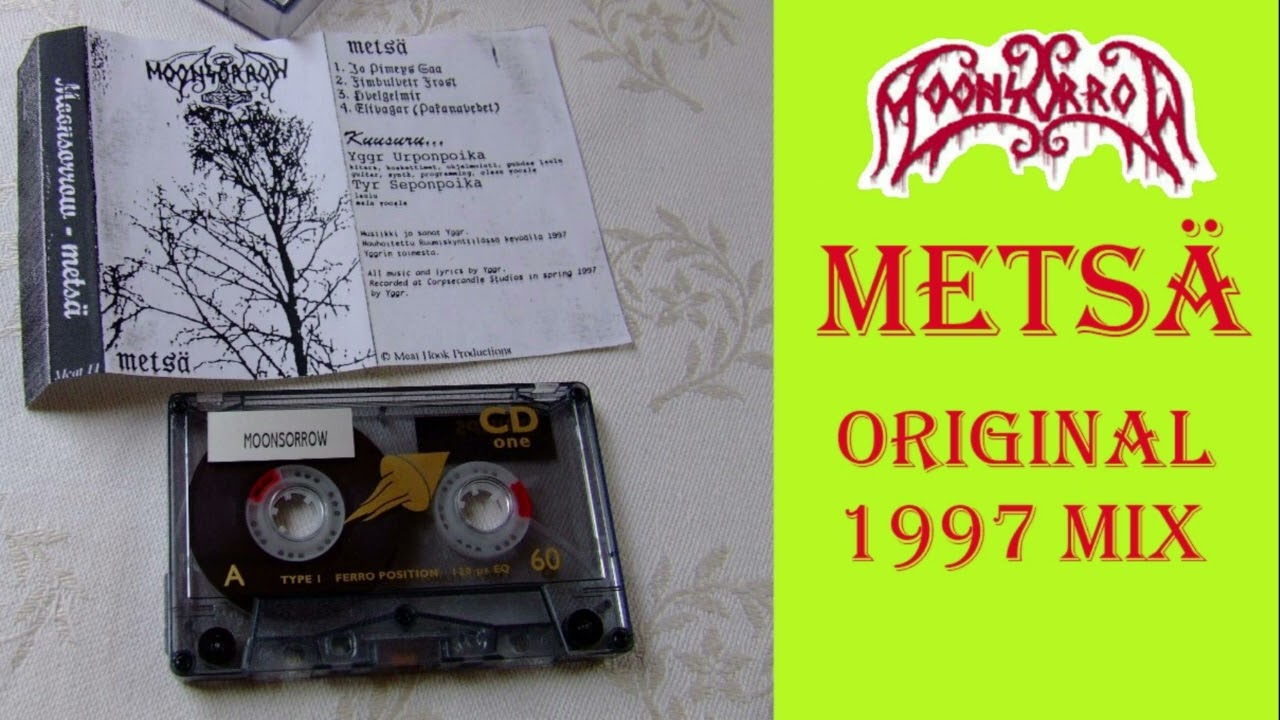 Moonsorrow - Metsä (1997 original mix) (full demo)