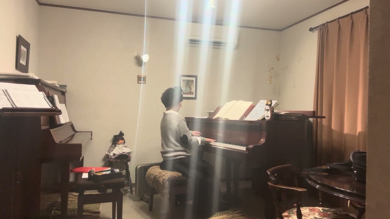 Mozart, Sonata K.310, No.8 (2nd mov)---practice note2