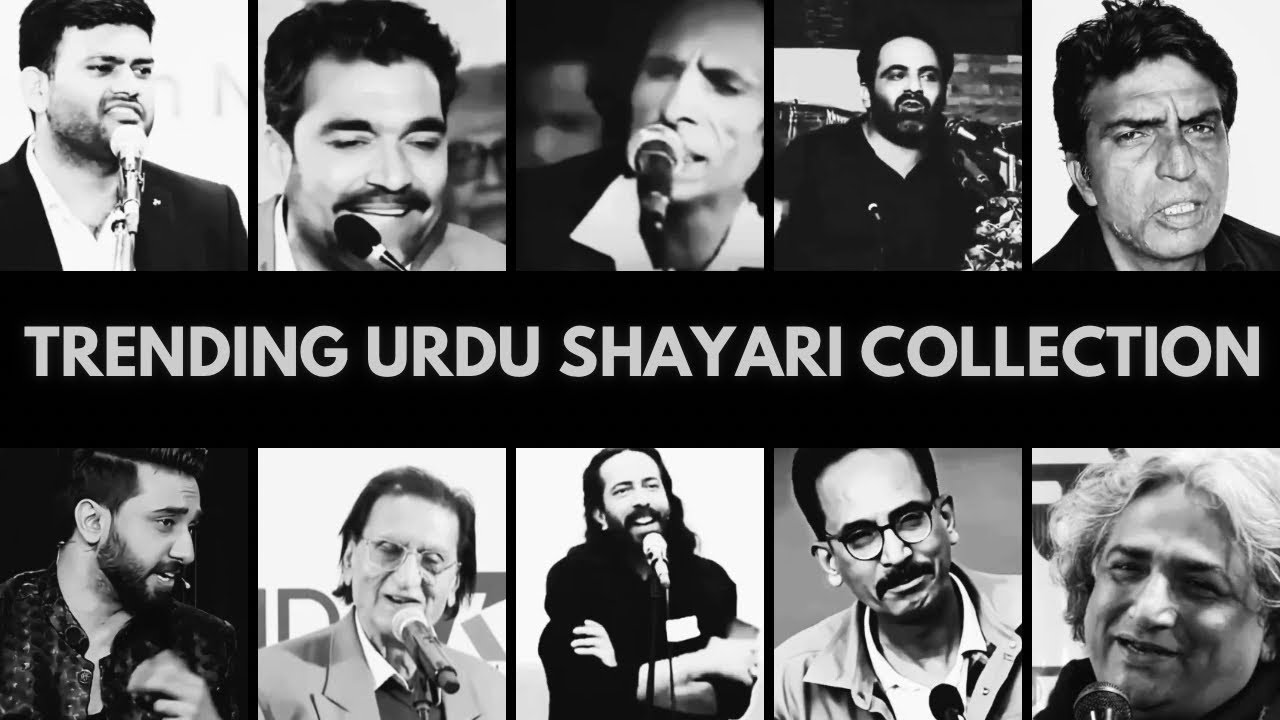 Trending Urdu Shayari Collection || New Urdu Poetry&Shayari Collection By Legends || rang_e_ishq ||
