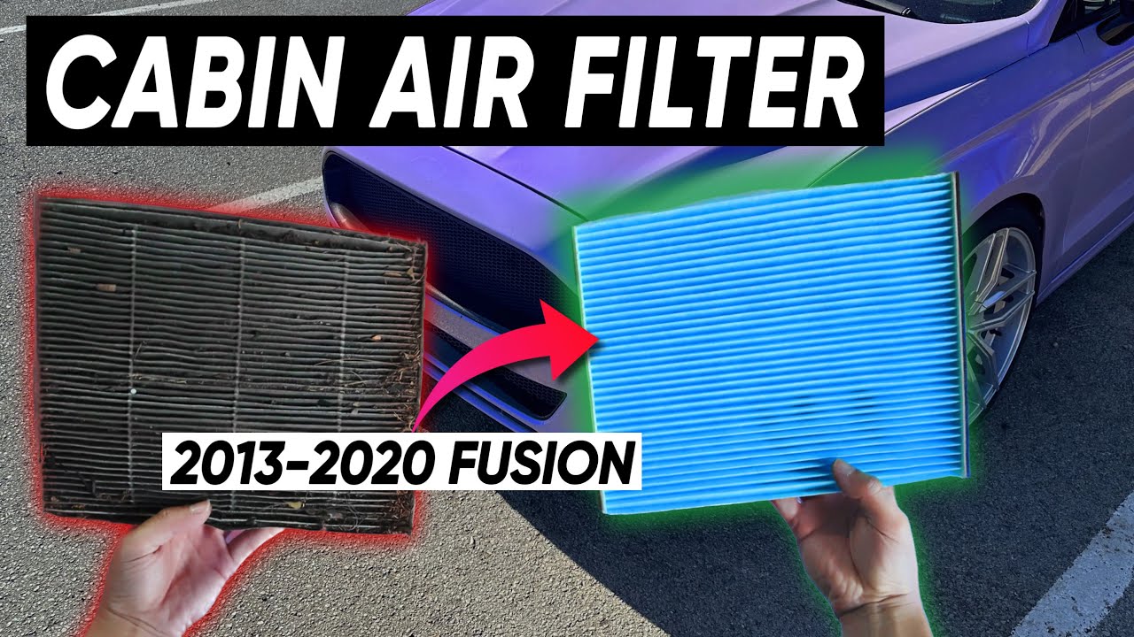 Замена салонного фильтра Ford Fusion 2013-2020