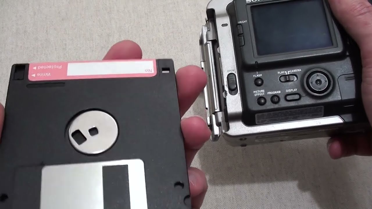 Раритетные девайсы: Камера на дискетах (10 лет спустя).